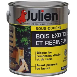 JULIEN Peinture sous couche J8 bois exotique - 2,5 L