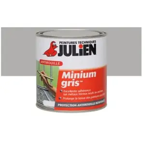 Comparateur de prix : JULIEN Anti-rouille Minimum gris - 0.5 L