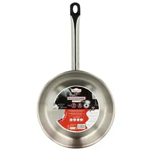 OGO PROFESSIONAL Poêle induction en inox - 24 cm pas cher