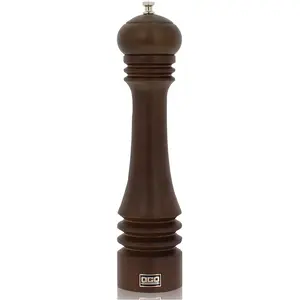 OGO Living Moulin à sel en bois chocolat 30cm