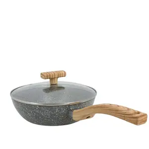 Menastyl Sauteuse Ø28 cm en alumimiun forgé CANNELLE Tous feux dont Induction pas cher