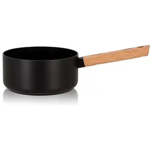 Comparateur de prix : OGO LIVING CASEROLE ECTOR INDUCTION EN ALUMINIUM ET MANCHE EN BOIS 18 CM