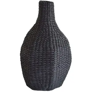Now's Home Jarre noire en jacinthe d'eau h57cm pas cher