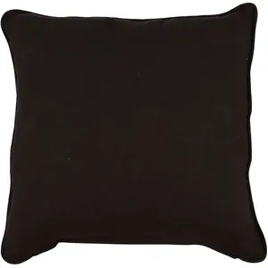 Now's Home Coussin en lin noir 40cm pas cher