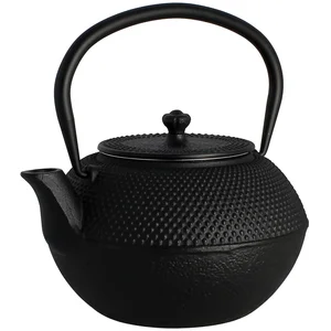 Théière traditionnelle Osaka fonte noir 1,2L Novastyl pas cher