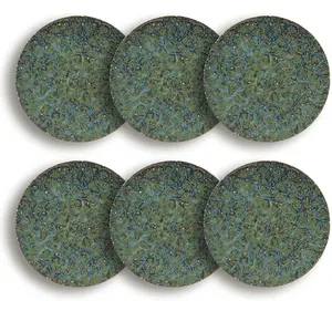 OGO Living Lot de 6 assiettes à dessert en porcelaine pas cher