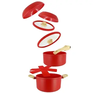 Comparateur de prix : Lot 8 pièces de cuisson Super Ball - Magenta Menastyl