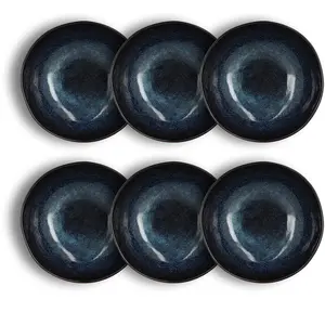 Comparateur de prix : Lot 6 coupelles costa 17.5cm en gres bleu Ogo Living