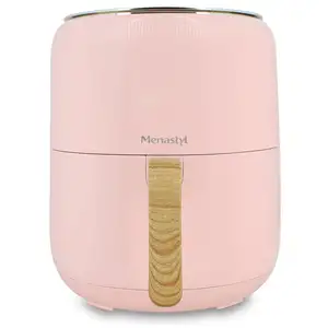 Menastyl Friteuse sans huile 4,5L rose pas cher