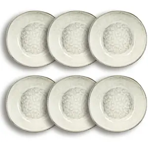 Comparateur de prix : OGO LIVING - LOT 6 ASSIETTES CREUSES BORAL 21CM EN AUTRES CÉRAMIQUES B...