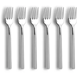 OGO Living Lot de 6 fourchettes à dessert en acier inoxydable pas cher