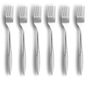 OGO Living Lot de 6 fourchettes en acier inoxydable