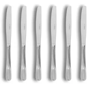 OGO Living Lot de 6 couteaux à dessert en acier inoxydable
