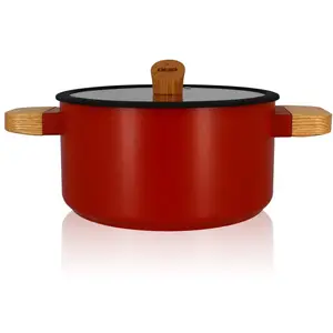 OGOLIVING Faitout 24 cm Paprika - Ector pas cher