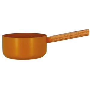 Comparateur de prix : Casserole Ector induction aluminium revêtu manche en bois 18 cm jaune Ogo