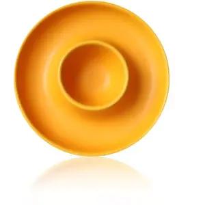 OGO Living Coquetier en grès jaune pas cher