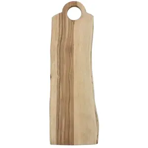Novastyl Planche à découper en bois d'acacia 55x16cm pas cher