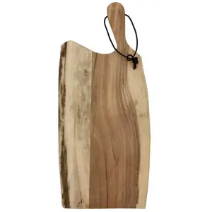 Novastyl Planche à découper en bois d'acacia 50x20cm pas cher