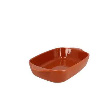 MENASTYL - PLAT À FOUR OCTAVE RECTANGLE 27X16.5CM EN GRÈS TERRACOTTA pas cher