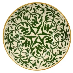 BUT Assiette creuse Ø 20 cm  Vert pas cher