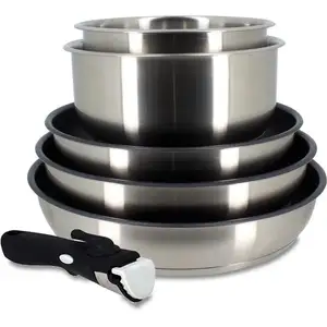 Batterie De Cuisine ARTHUR MARTIN 10 Pièces AM8544 - Tous Feux Dont Induction (Neuf)