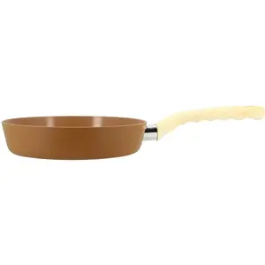 Menastyl Cuisson - Poêle Colorama induction noisette - 37.5x20x4.5 cm T.U pas cher