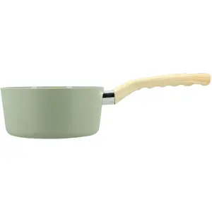 Comparateur de prix : Menastyl Casserole en aluminium 16cm céladon - compatible induction COLORAMA TU