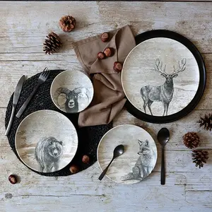 Novastyl Lot de 6 coupelles en porcelaine 14cm pas cher
