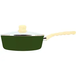 Menastyl Cuisson - Sauteuse avec couvercle Colorama induction olive - ... pas cher