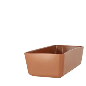 Moule à cake Octave en grès terracotta 27 x 13,5 cm Menastyl pas cher
