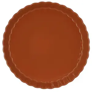 Moule à tarte Octave en grès terracotta 29 cm Menastyl pas cher