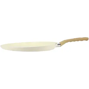 Menastyl Galetière en aluminium 32cm crème - compatible induciton pas cher