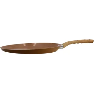 Menastyl Galetière en aluminium 32cm noisette - compatible induction pas cher