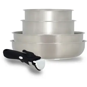 Set 5 pieces iris en acier inoxydable Menastyl
