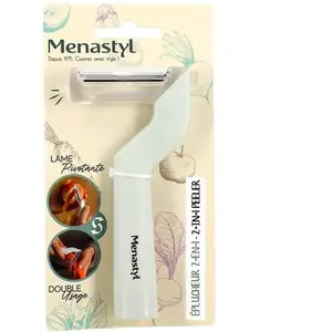 Eplucheur Menastyl 2 En 1 Tête Pivotante pas cher