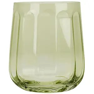 Lot de 4 gobelets en verre 52,5cl verts