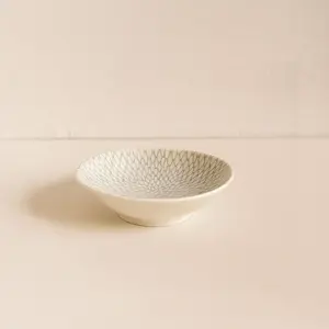 Lot 6 coupelles jasmin 15cm en porcelaine blanc Novastyl pas cher