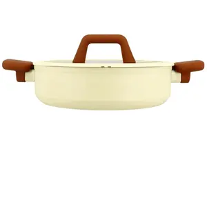 Sauteuse Menastyl 28cm Crème pas cher