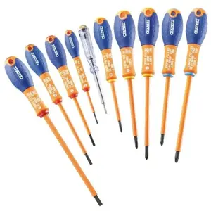 Britool E160912B Jeu de 10 tournevis isolés (Import Grande Bretagne) pas cher