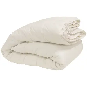 Colas Normand - Couette 4 saisons Percale de Coton blanche 200x200 cm pas cher
