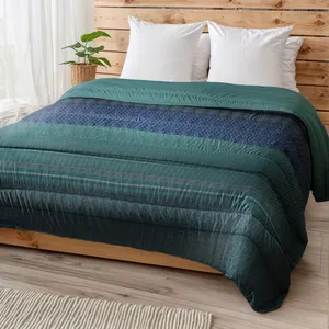 Comparateur de prix : Colas Normand - Couette Carreaux Emeraude emeraude 140x200 cm