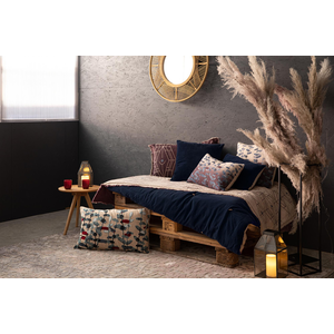 Comparateur de prix : 3S. x Home Plaid points noués Elise Cobalt