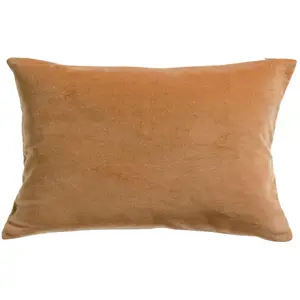 Comparateur de prix : Maison Vivaraise Coussin uni Elise Ocre 40 x 65