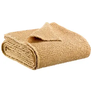 3S. x Home Maison Vivaraise Jeté Maia Sable 260 x 260Vendu parnature-et-decouvertes