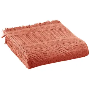 Vivaraise Serviette de toilette Zoe Sienne 50 x 100 pas cher