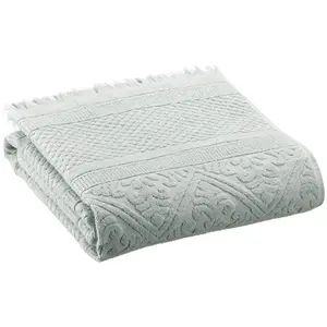 3S. x Home Drap de douche uni Zoé Jade pas cher