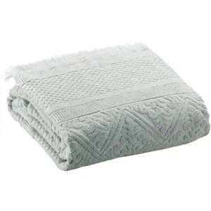 3S. x Home Drap de bain uni Zoé Jade