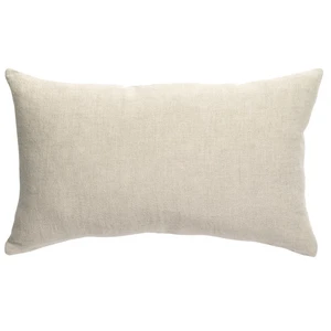 3S. x Home Coussin en lin uni Zeff Naturel pas cher