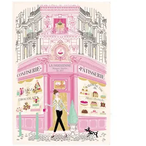 Comparateur de prix : Torchon - Facade Patisserie Winkler 48x72 cm