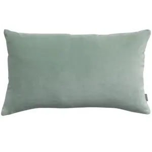 Comparateur de prix : Maison Vivaraise Coussin uni Elise Opaline 30 x 50